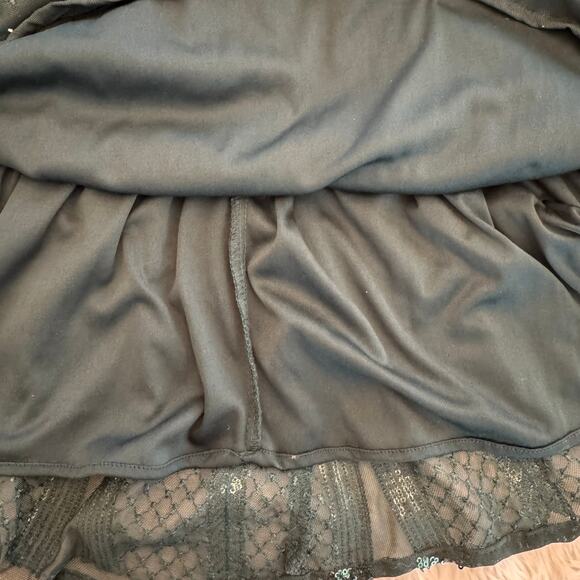 R&M Richards Green Sequined Sleeveless Keyhole Formal Evening Gown 8 NWT - Picture 4 of 12